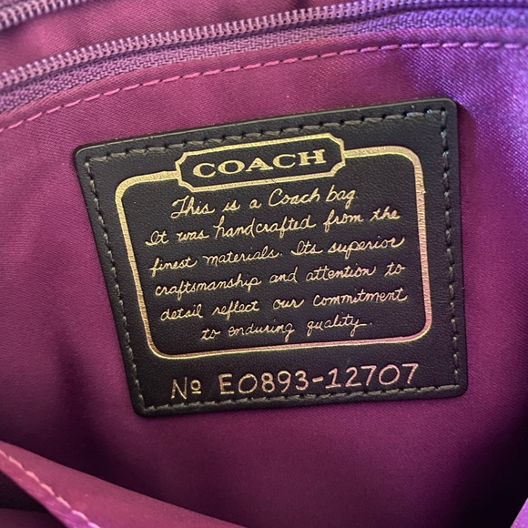 Coach Legacy leather large clutch in bronze - Picture 2 of 9